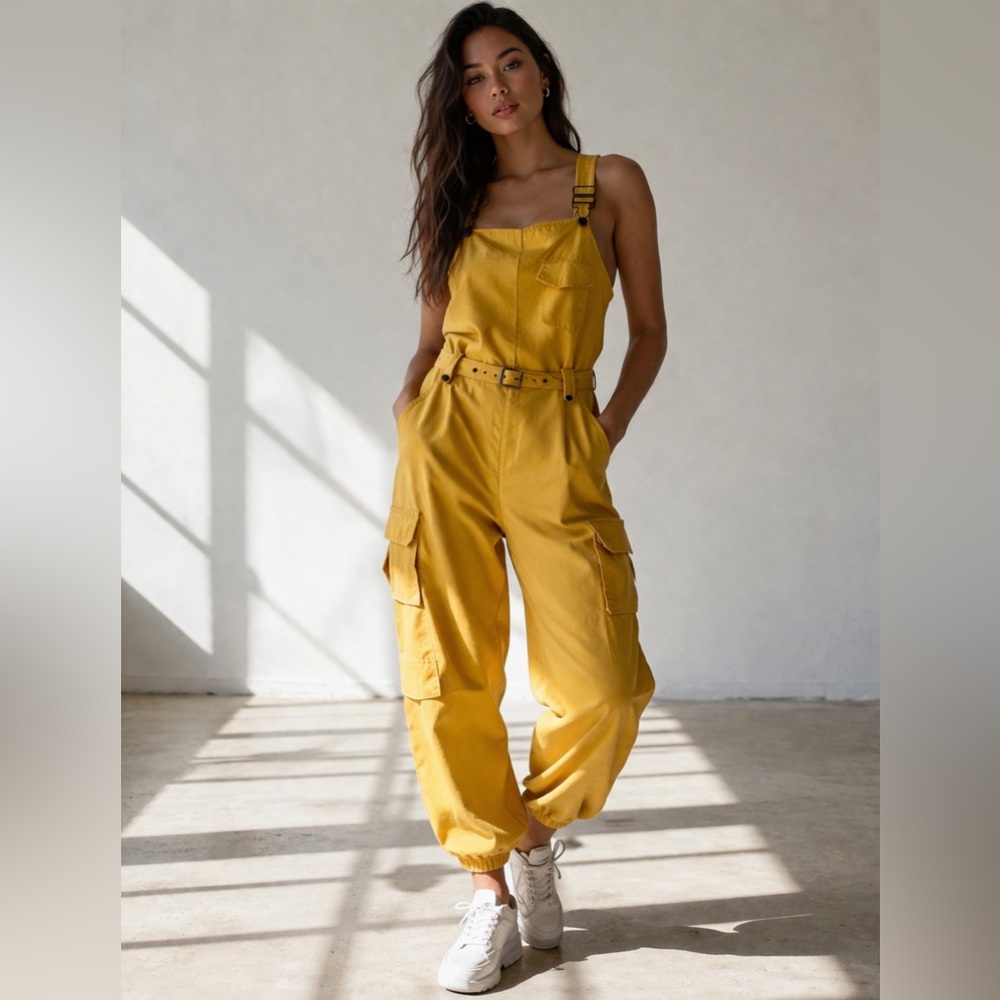 Yellow Women's Jumpsuit